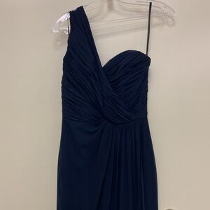 Navy bridesmaid dress